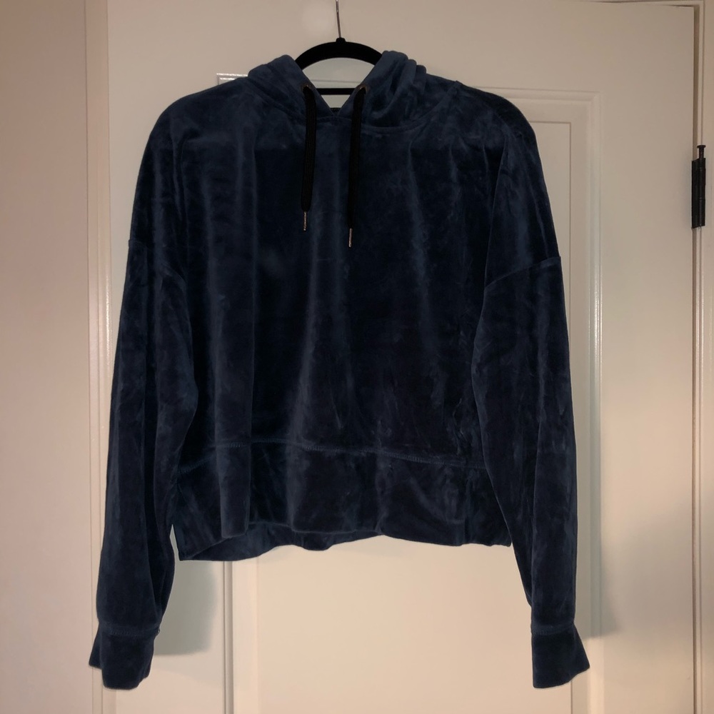 Calvin Klein Performance Velvet Hoodie!